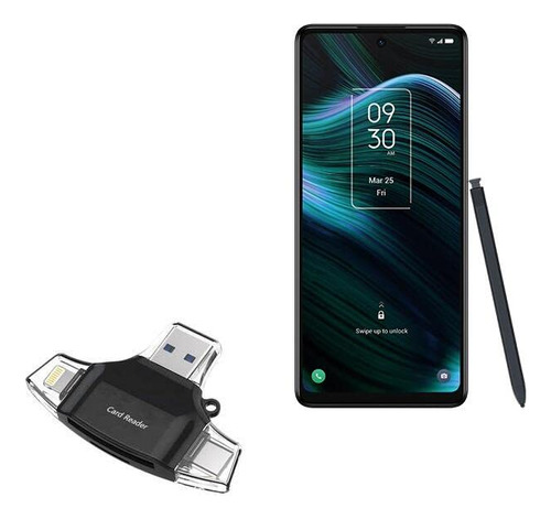 Lector Tarjeta Sd Allreader Microsd Compacto Usb Para Tcl 5g