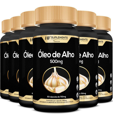 Óleo De Alho Premium - Fortalece E Reduz Colesterol