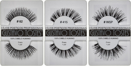 12 Cílios Postiços #82 #415 #wsp #wispy