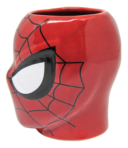 Imagem 5 de 6 de Caneca 3d Spiderman Homem Aranha Avengers Vingadores Marvel