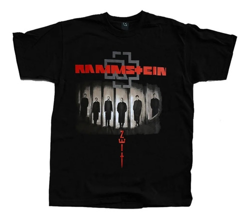 Camiseta Rammstein I'm Fluss Der Zeit Banda Alemanha 