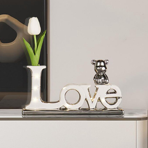 Para Signos De Palabras Para Decoración Del Hogar Plata