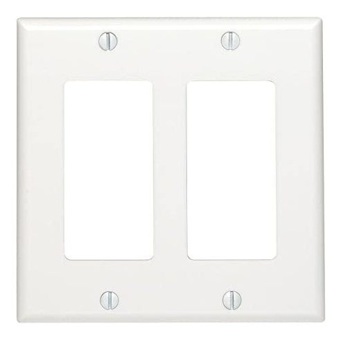 Leviton 80409-w 2 Bandas Decora / Gfci Dispositivo Decora - 