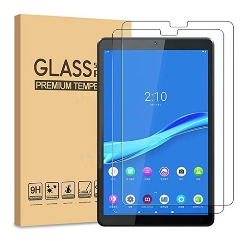 2 Micas Premium Cristal Para Lenovo Tab M10 Fhd Plus 2da Gen