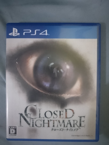 Closed Nightmare Ps4 Videojuego Japonés De Terror Playstatio