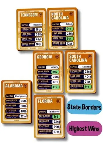 Juego De Estados Y Capitales - Aprende Jugando - Para Todas