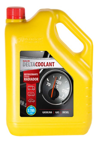 Refrigerante Rojo Para Vehículo Coolant - Caja X 6 Galones