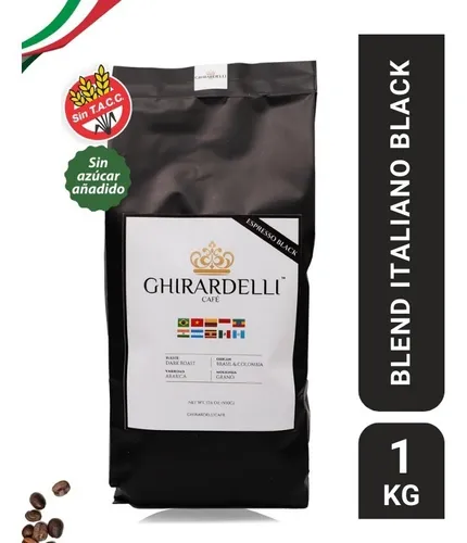 comprar Café Tostado Italiano 1 Kg Grano Molido, Sin Tacc Sin Azucar