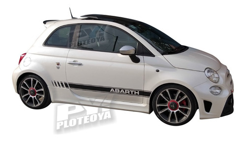Calcos Fiat 500 Abarth 2018 / 2021 - Ploteoya