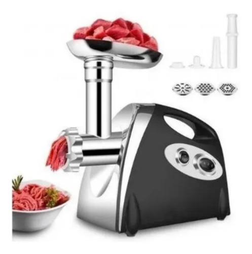 Moedor De Carne Moída Elétrico Triturador Funil Linguiça 127V