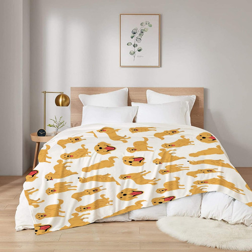 Anydia Golden Retriever Manta Regalos For Amantes Of Los 40