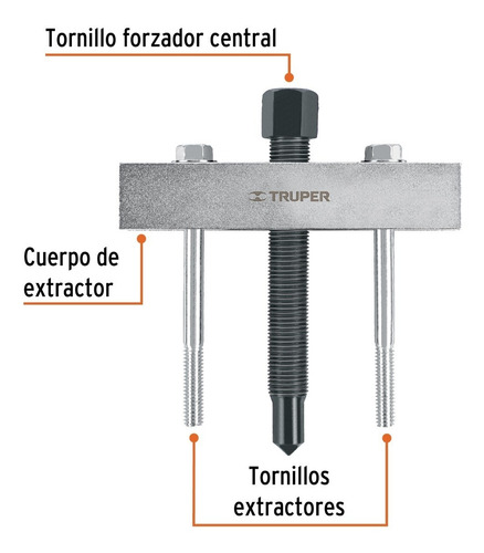 Extractor Engranes Y Orificios Roscados Truper 14502