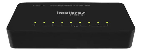 Switch  8p 10/100 | Sf 800 Q+ | Intelbras