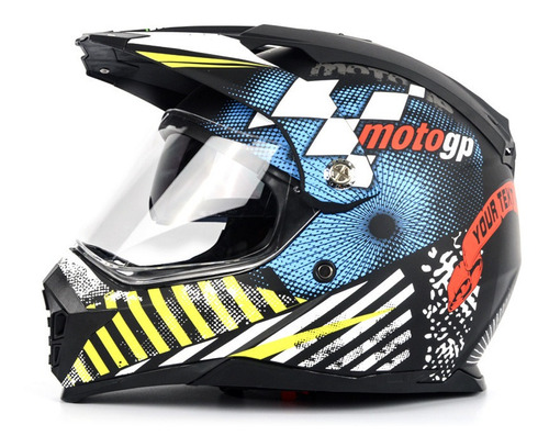 Nuevo Casco Todoterreno Motocross Hombres Y Mujeres