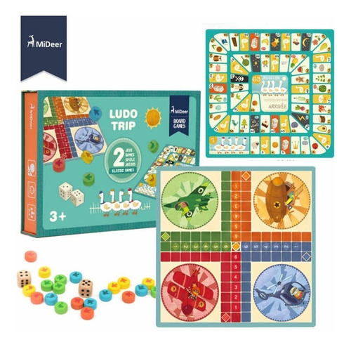 Juego De Mesa Viaje Mideer Juguete Niños Ludico Educativo