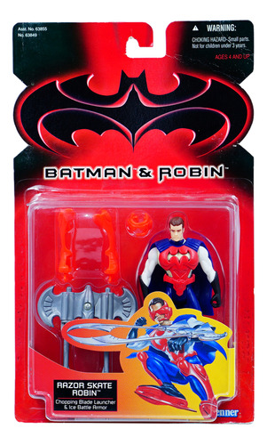 Kenner Dc Batman & Robin Razor Skate Robin 1997 Edition