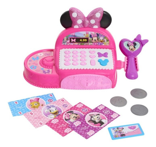 Disney Junior Minnie Mouse Bowtique - Caja Registradora Color Rosa