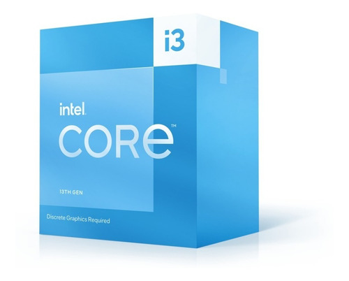 Procesador Intel Core I3 13100f Desktop Processor 4 Cores 