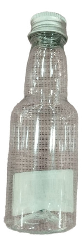 Botellita De Plástico De 11 Cm Para Adornos Con Tapa