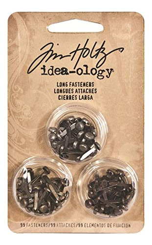 Metálicos Largos Clavos Por Tim Holtz Idea-logía, 99 Por Paq