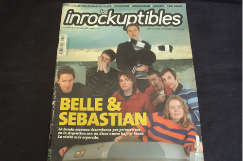 Revista Los Inrockuptibles # 152 - Tapa Belle & Sebastian