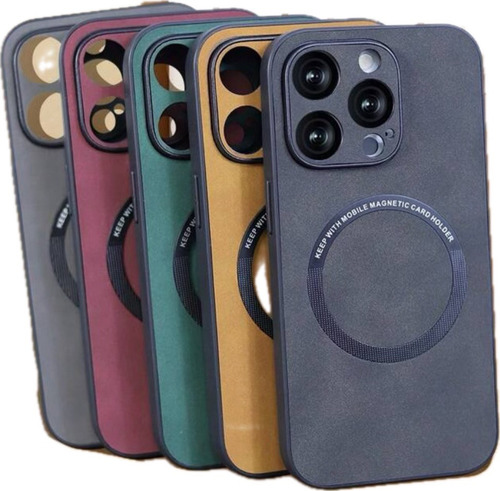 Funda Protector Con Cargador Magnético Para iPhone