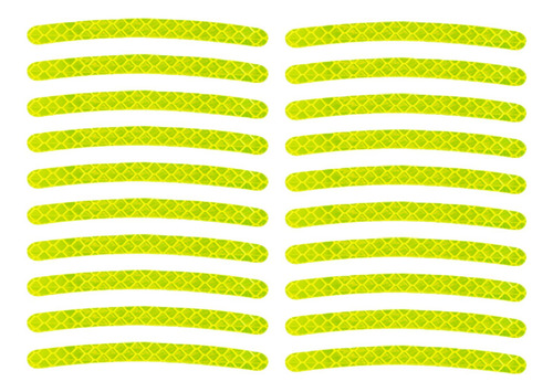 5 Paquete De 4-6 Pegatinas Reflectantes Para Cubo 5 Piezas