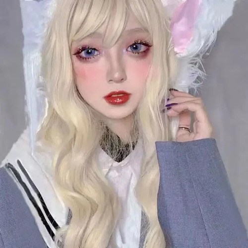 R0mpara Peluca De Pelo Largo Taobao De Color Marrón Claro