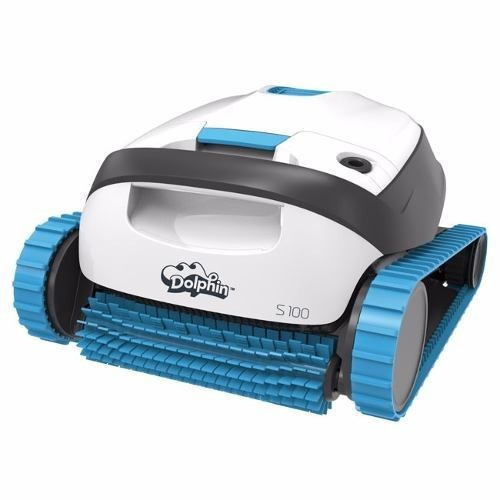 Limpiafondo automático Dolphin S100 blanco/azul 100V/220V