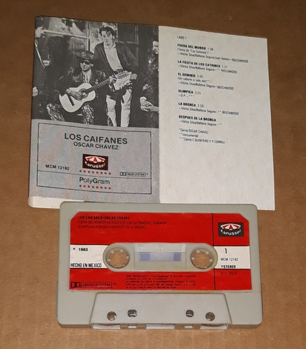 Óscar Chavez Los Caifanes Cassette El Caifan Mayor México (Usado)