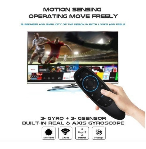 Control Remoto Bluetooth 5 G10s Para Iptv Tv Box Win Osx