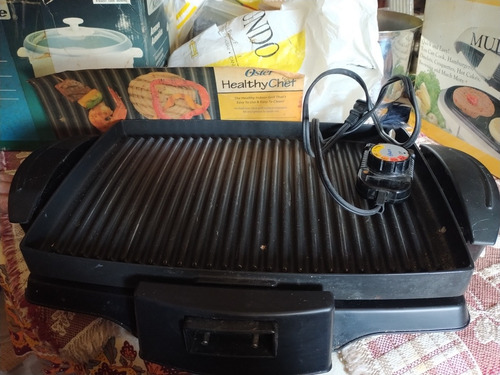 Parrillera Eléctrica Oster Healthy Chef (Usado)