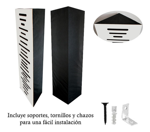 Trampa De Bajo Alta Densidad Lana Mineral 1mx37cm (2und)