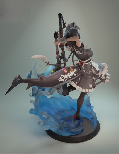 Ellen Joe - Zenless Zone Zero - Nsfw (nua) - Resina 12k