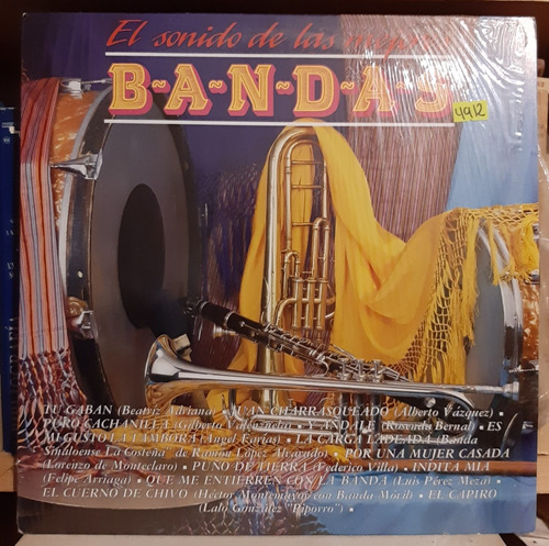 Disco Lp El Sonido De Las Mejores Bandas Vinilo #4912