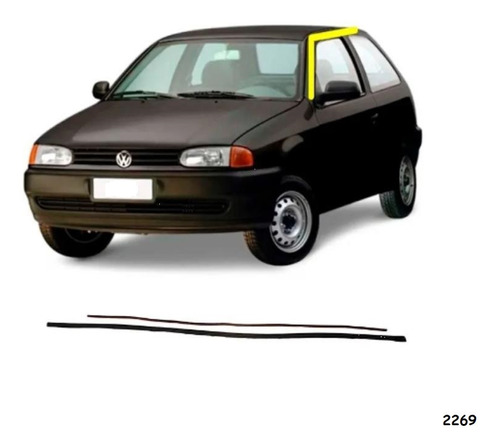 Moldura De Techo Izquierda Volkswagen Gol 2 Ptas. G2 95-99