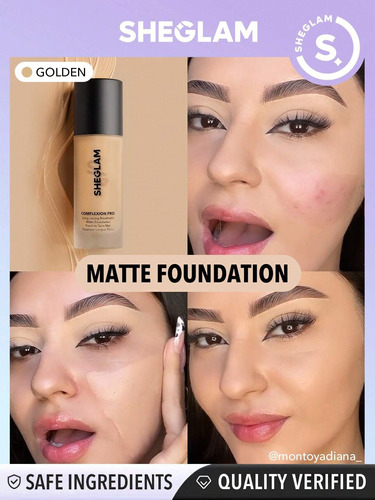 Base Mate Complexion Pro | Sheglam | 6 Tonos Disponibles