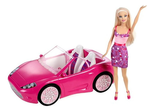 Vehiculo Convertible De Barbie