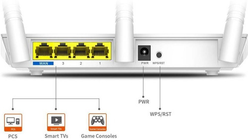 ROUTER TENDA F3 INALAMBRICO 300 MBPS