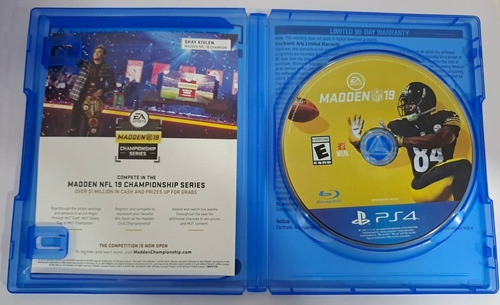 Juego Ps4 Madden Nfl 19 (Usado)