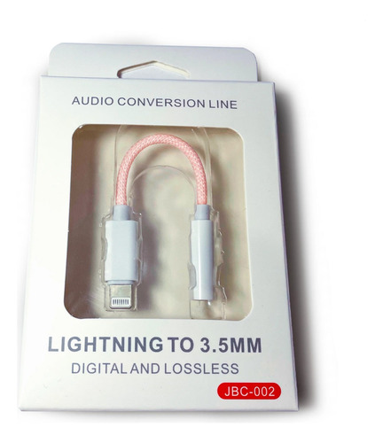 Adaptador De iPhone Lightning A 3.5mm Reforzado *itech Shop