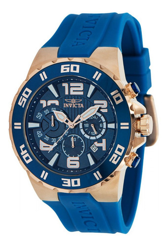 Reloj Invicta 37749 Azul Hombres