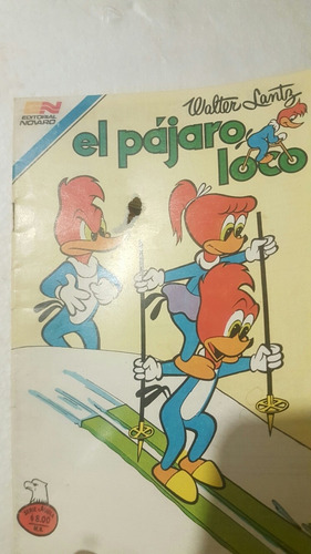 Comics Pajaro Loco 2pzas #641 Y 683 Editorial Novaro 1982 17 (Usado)