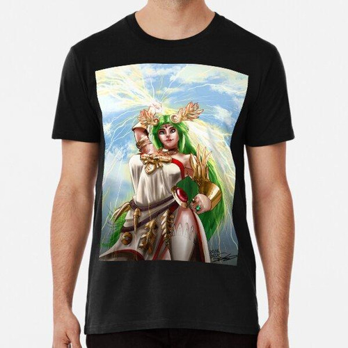 Remera Palutena Lanza Un Rayo Algodon Premium