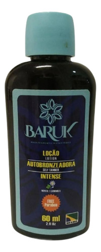 Baruk Intense 60ml Auto Bronzeador Bronze Instantâneo