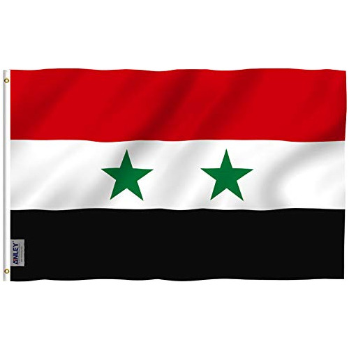 Bandera De Siria Fly Breeze De 3x5 Pies, Color Vibrante...