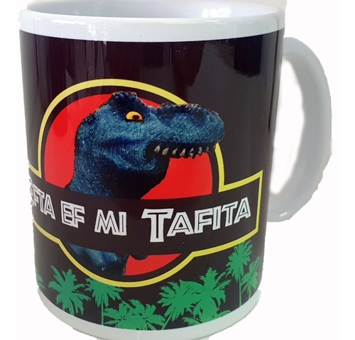 Taza Dinosaurio  Y  Caja