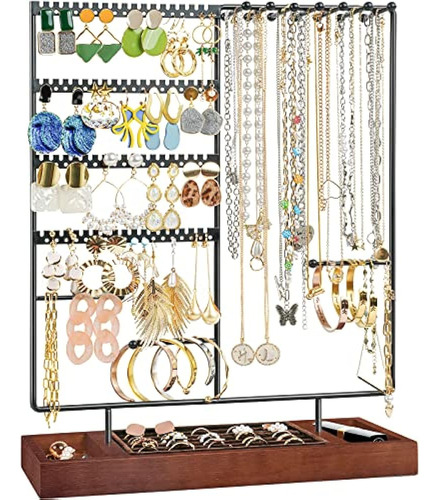 Procase Jewelry Organizer Stand Earring Holder, 144 Holes St