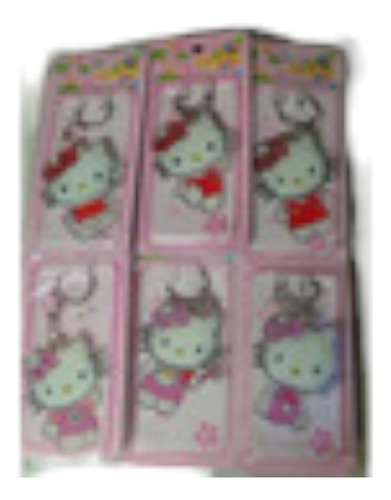 Llavero De Resina Hello Kitty  Set C/6