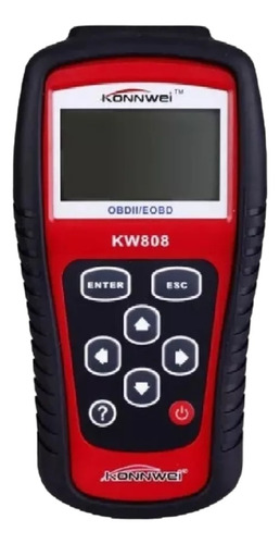 Escaner Automotriz Konnwei Kw808 Obd2 Eobd Multimarcas